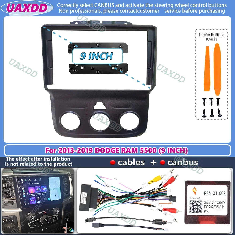 ДЛЯ 2013-2019 DODGE RAM 5500 9 дюймов 2 Din Автомобильный радиоприемник Android рамка Центр фасции кабель видео жгут адаптер приборная панель canbus box
ДЛЯ 2013-2019 DODGE RAM 5500 9 дюймов 2 Din Автомобильный радиоприемник Android рамка Центр фасции кабель видео жгут адаптер приборная панель canbus box