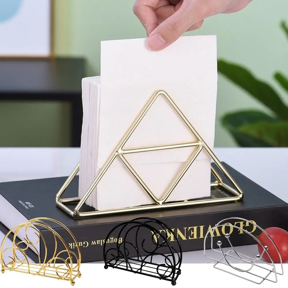 Creative Ironwork Napkin Holder Metal Convenient Napkin Storage Rack Tissue Dispenser Table Decoration
Creative Ironwork Napkin Holder Metal Convenient Napkin Storage Rack Tissue Dispenser Table Decoration