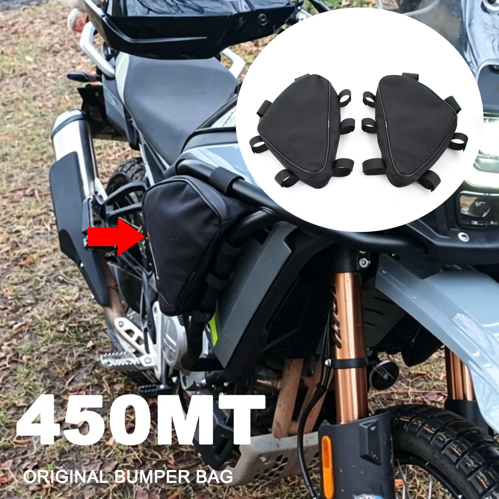 450MT Accessories Original Bumper Repair Tool Placement Bag For CFMOTO MT450 450 MT Motorcycle Frame Crash Bars Waterproof Bag
450MT Accessories Original Bumper Repair Tool Placement Bag For CFMOTO MT450 450 MT Motorcycle Frame Crash Bars Waterproof Bag
