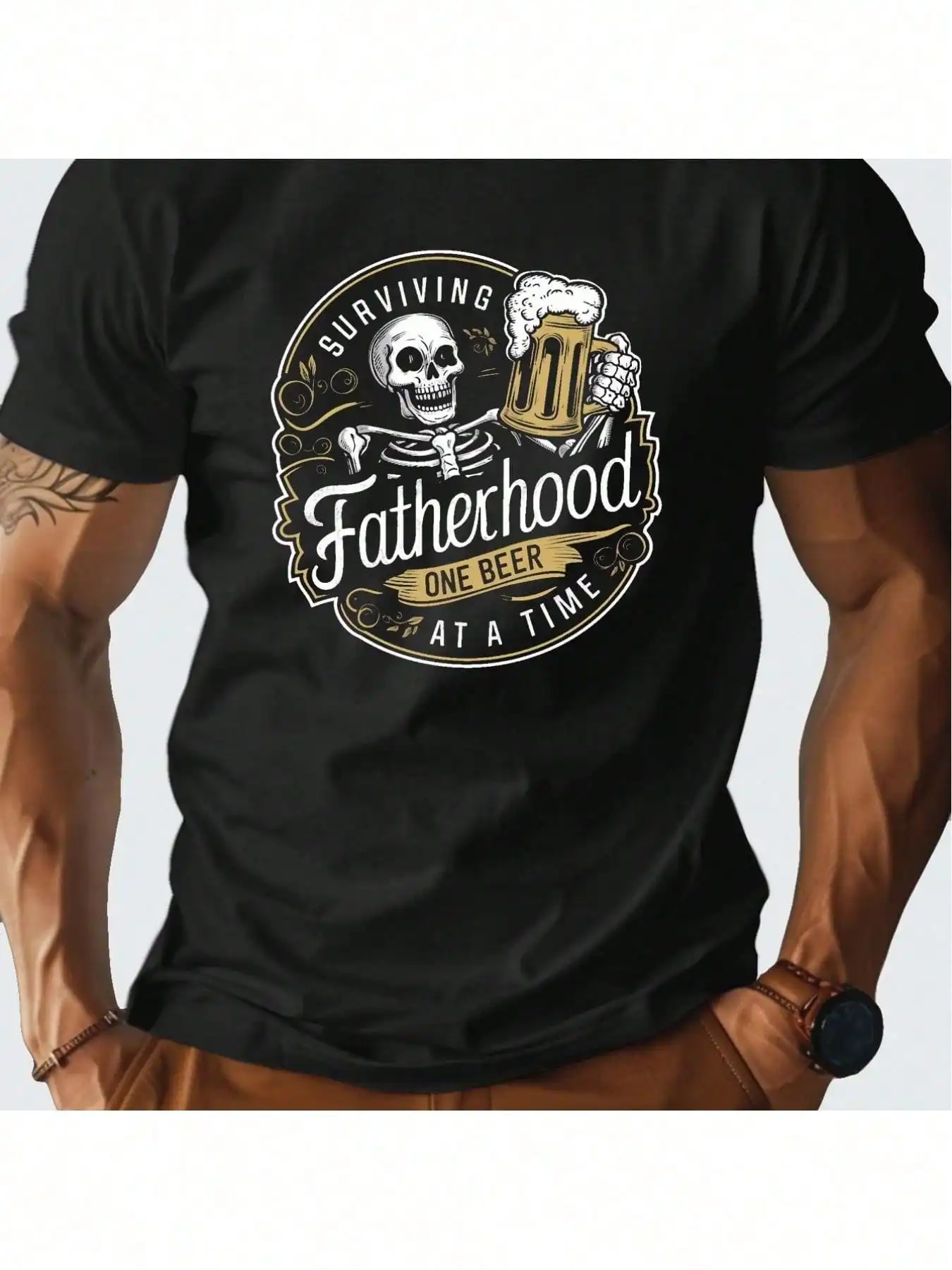 Skull Beer, Cotton Men's T-Shirt, Comfortable Fit,All-season
Skull Beer, Cotton Men's T-Shirt, Comfortable Fit,All-season
