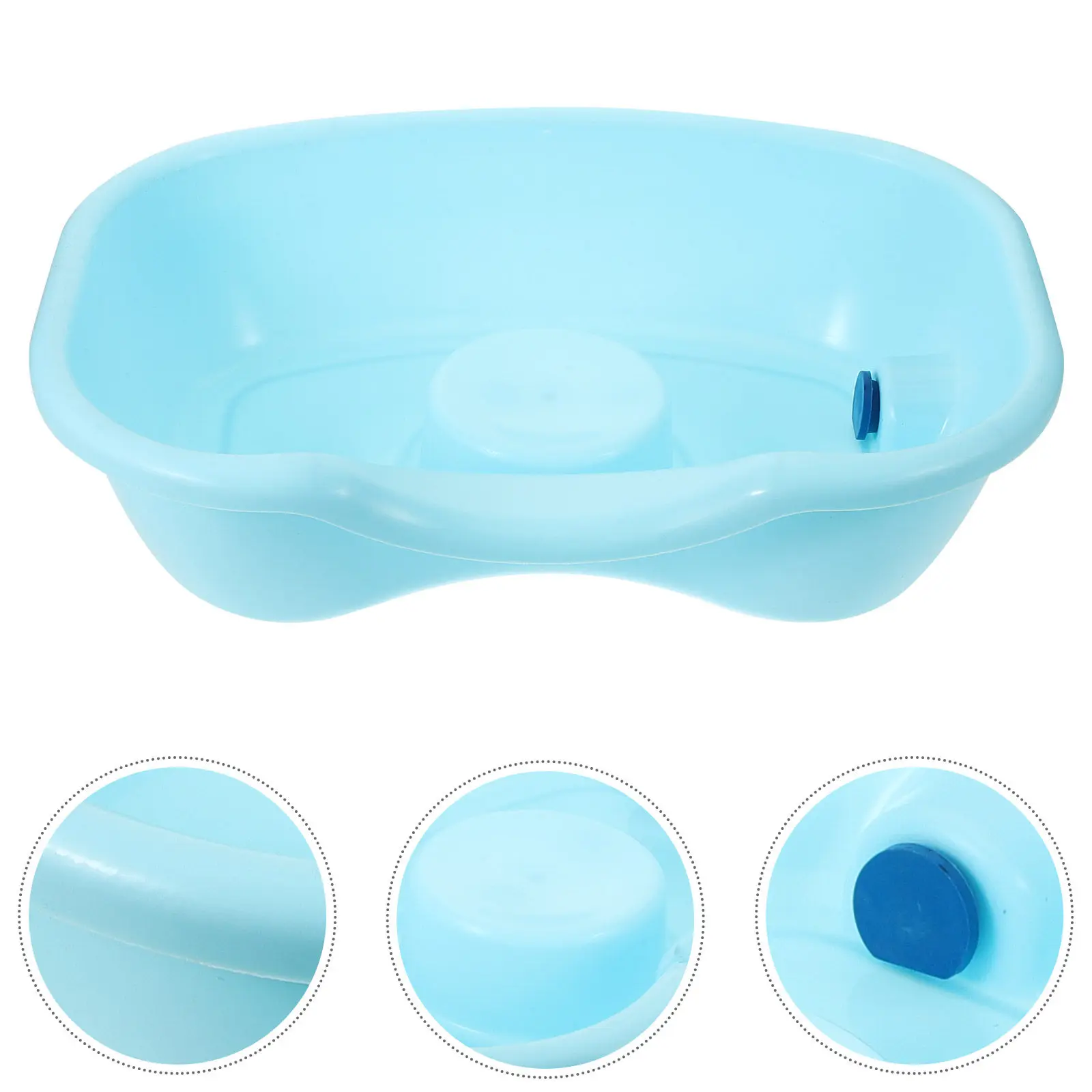 Portable Hair Wash Basin for Bedridden Elderly Pregnant Women ABS Plastic Shampoo Bowl Bedside Washing Sink with Drain Hose
Portable Hair Wash Basin for Bedridden Elderly Pregnant Women ABS Plastic Shampoo Bowl Bedside Washing Sink with Drain Hose