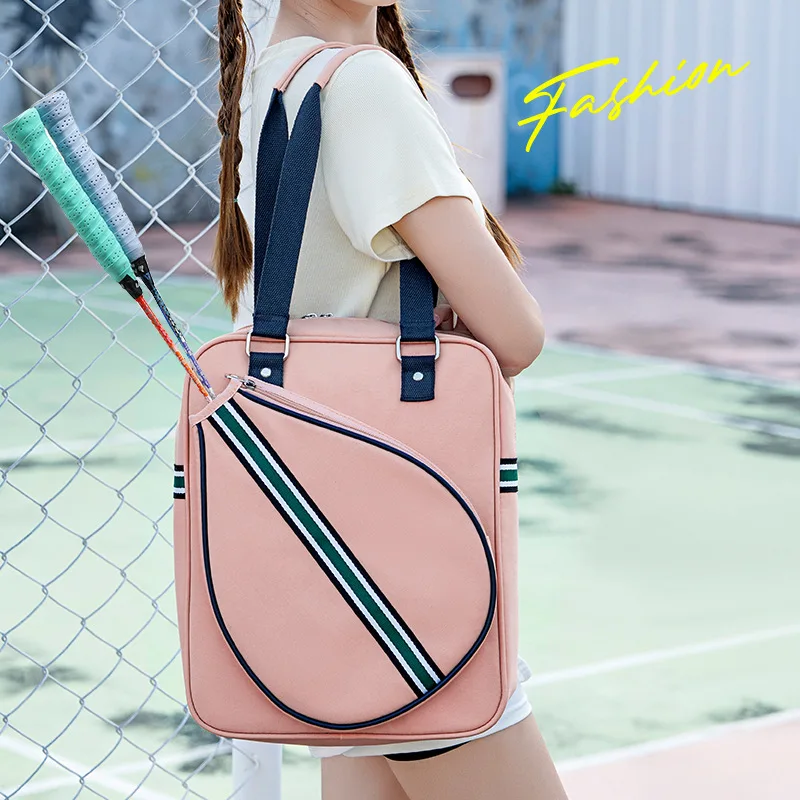 2026 New Professional Badminton Racket Bag Single Shoulder Handheld Large Capacity 2 Pairs Portable Racket Case Korean Style
2026 New Professional Badminton Racket Bag Single Shoulder Handheld Large Capacity 2 Pairs Portable Racket Case Korean Style