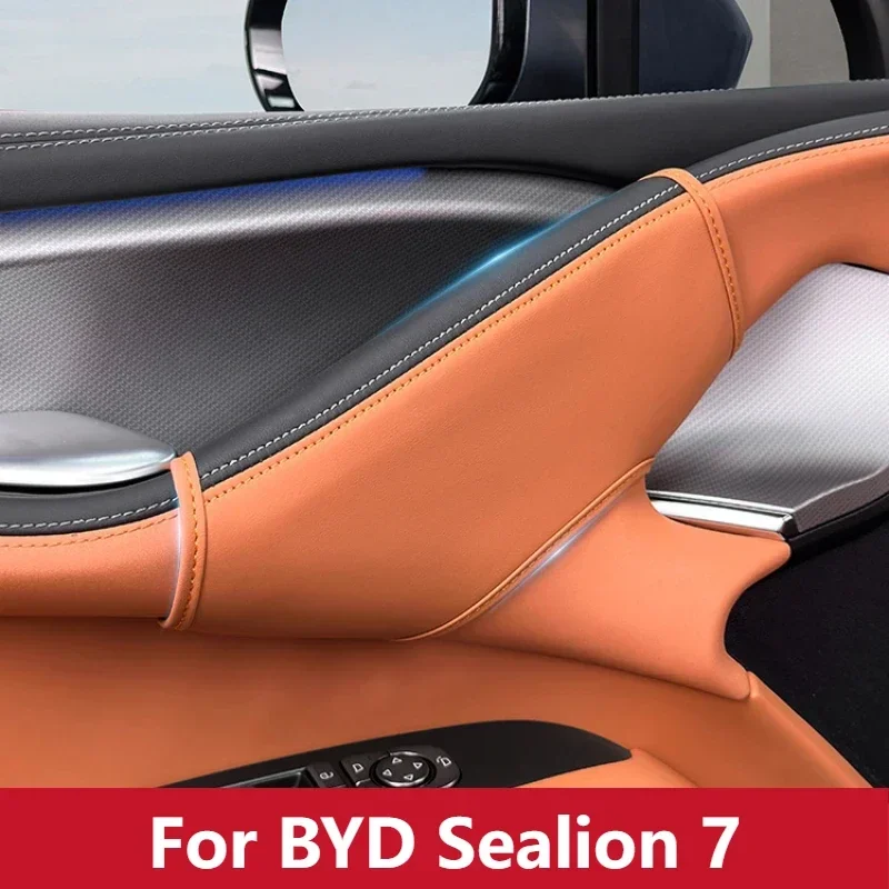 For BYD Sealion 7Upper Handle Protective Leather Case EV Car Door Handle Protective Case Anti-scratch Protective Pad Accessories
For BYD Sealion 7Upper Handle Protective Leather Case EV Car Door Handle Protective Case Anti-scratch Protective Pad Accessories