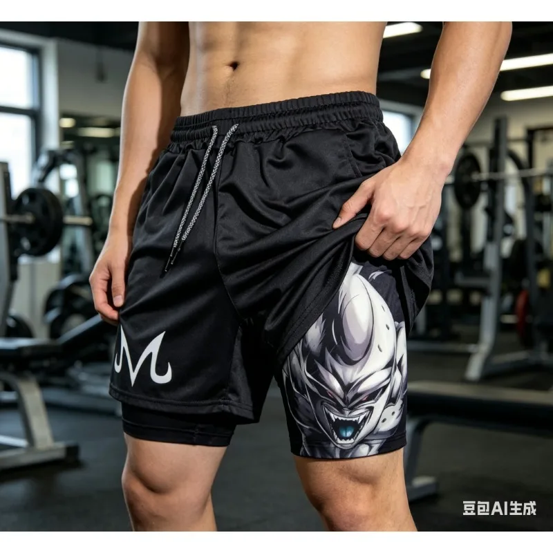 2026 Dragon Ball Printed Double-layered Shorts GOKU American Sporty Comfortable and Fashionable Men's Loose and Breathable Pants
2026 Dragon Ball Printed Double-layered Shorts GOKU American Sporty Comfortable and Fashionable Men's Loose and Breathable Pants