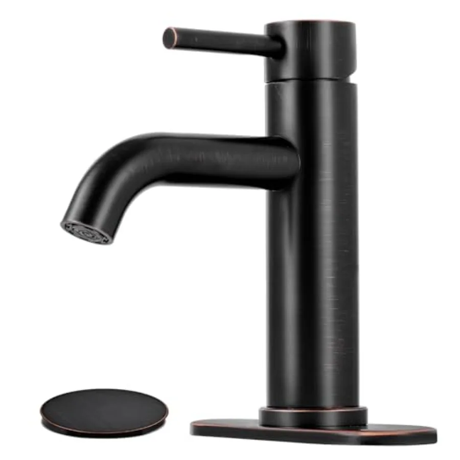 Bathroom Faucets Bathroom Sink Faucet Modern Single Handle Bathroom Faucet for 1 or 3 Hole Mxier Tap Washbasin Faucet with Deck
Bathroom Faucets Bathroom Sink Faucet Modern Single Handle Bathroom Faucet for 1 or 3 Hole Mxier Tap Washbasin Faucet with Deck
