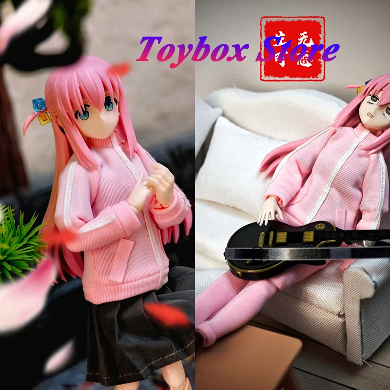 1/12 Anime Gotoh Pink Hair Female Soldier Pink Sport Coat Pants Clothes Set Mini Skirt Toys Accessory For 6" Figure Body Cosplay
1/12 Anime Gotoh Pink Hair Female Soldier Pink Sport Coat Pants Clothes Set Mini Skirt Toys Accessory For 6" Figure Body Cosplay