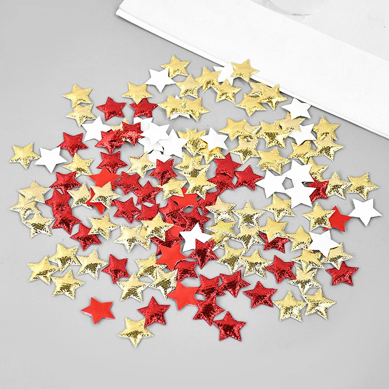 100Pcs Gold/Silver Stars for Christmas Party Decoration Foam Fabric Stars Embellishments Accessory DIY Scrapbook Cards Ornaments
100Pcs Gold/Silver Stars for Christmas Party Decoration Foam Fabric Stars Embellishments Accessory DIY Scrapbook Cards Ornaments