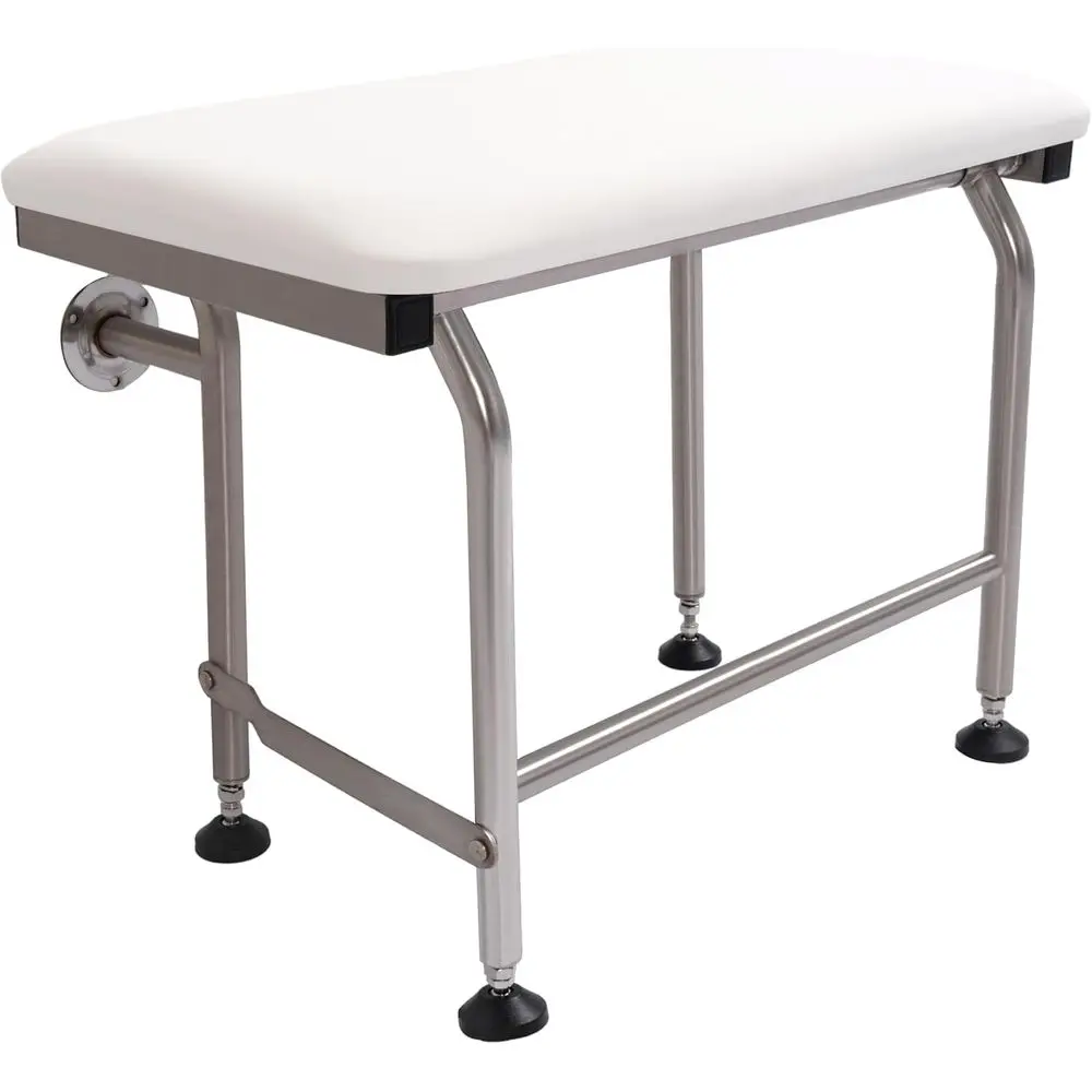 Adjustable Height Wall-Mounted Shower Seat for Elderly, Disabled, or Pregnant - 600lbs Capacity
Adjustable Height Wall-Mounted Shower Seat for Elderly, Disabled, or Pregnant - 600lbs Capacity