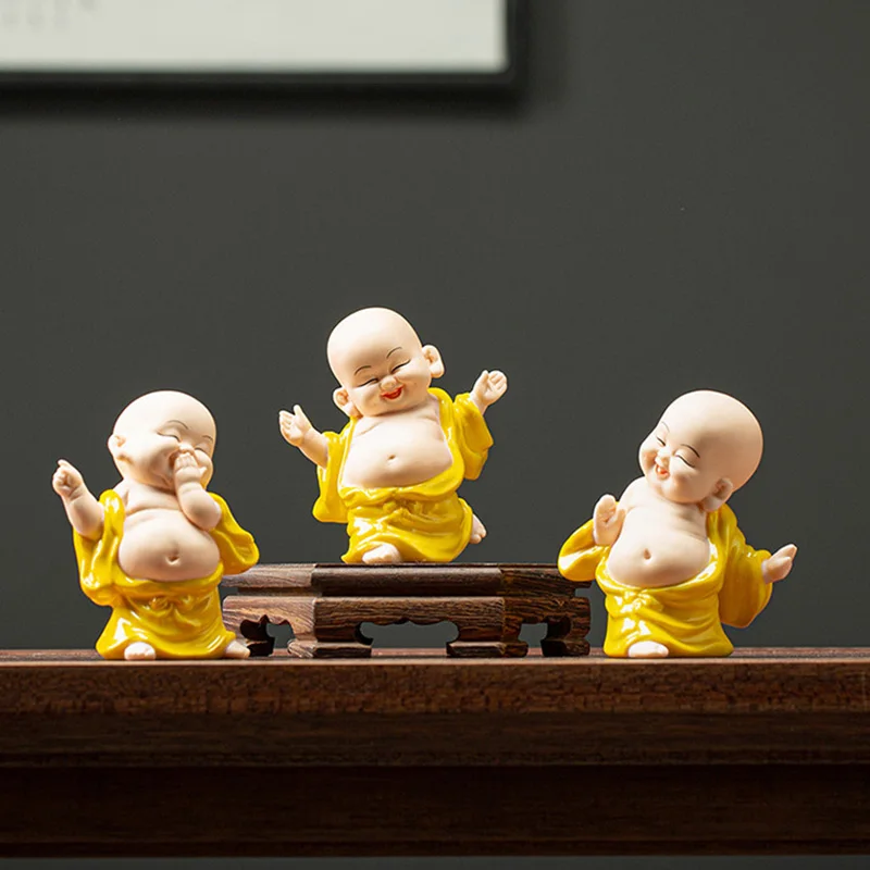 China Ceramic Little Monk Statue Characters Art Sculpture High-End Home Room, Tea Room, office Decoration Accessories
China Ceramic Little Monk Statue Characters Art Sculpture High-End Home Room, Tea Room, office Decoration Accessories