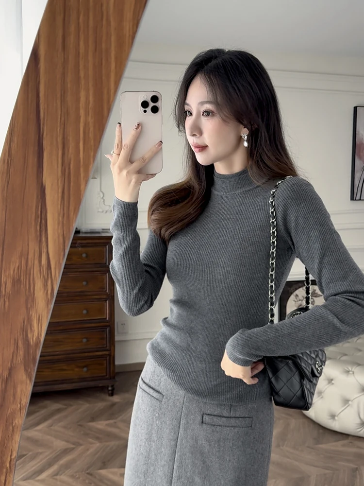 Глубокие глаза, высокая эластичность, трикотажное основание с высоким воротником, двухслойное сердце, тысяча слоев, женское платье для поездок на работу и сна...
Глубокие глаза, высокая эластичность, трикотажное основание с высоким воротником, двухслойное сердце, тысяча слоев, женское платье для поездок на работу и сна...