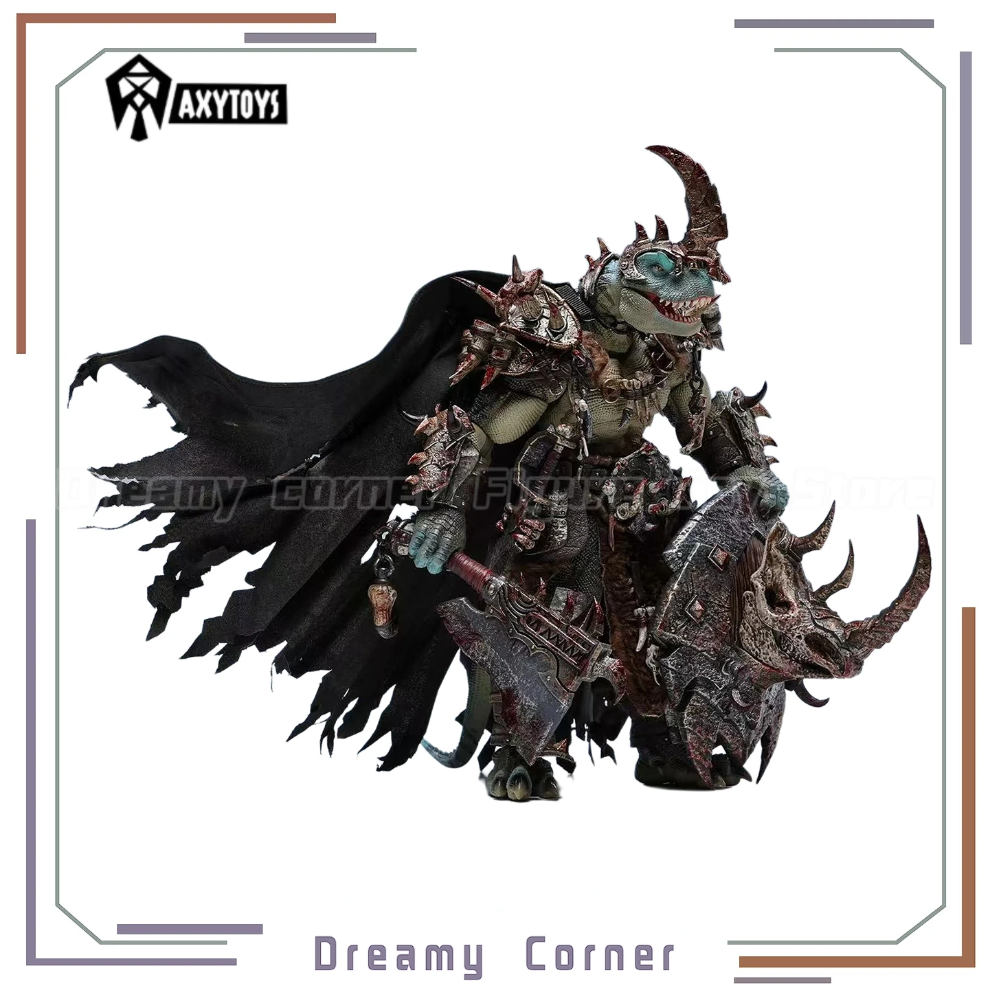 【In Stock】Original AXYTOYS AXY-009 AXY-010 LEADER OF THE CERATOSAURUS TRIBE White Green Action Figure Toy Model Collection
【In Stock】Original AXYTOYS AXY-009 AXY-010 LEADER OF THE CERATOSAURUS TRIBE White Green Action Figure Toy Model Collection