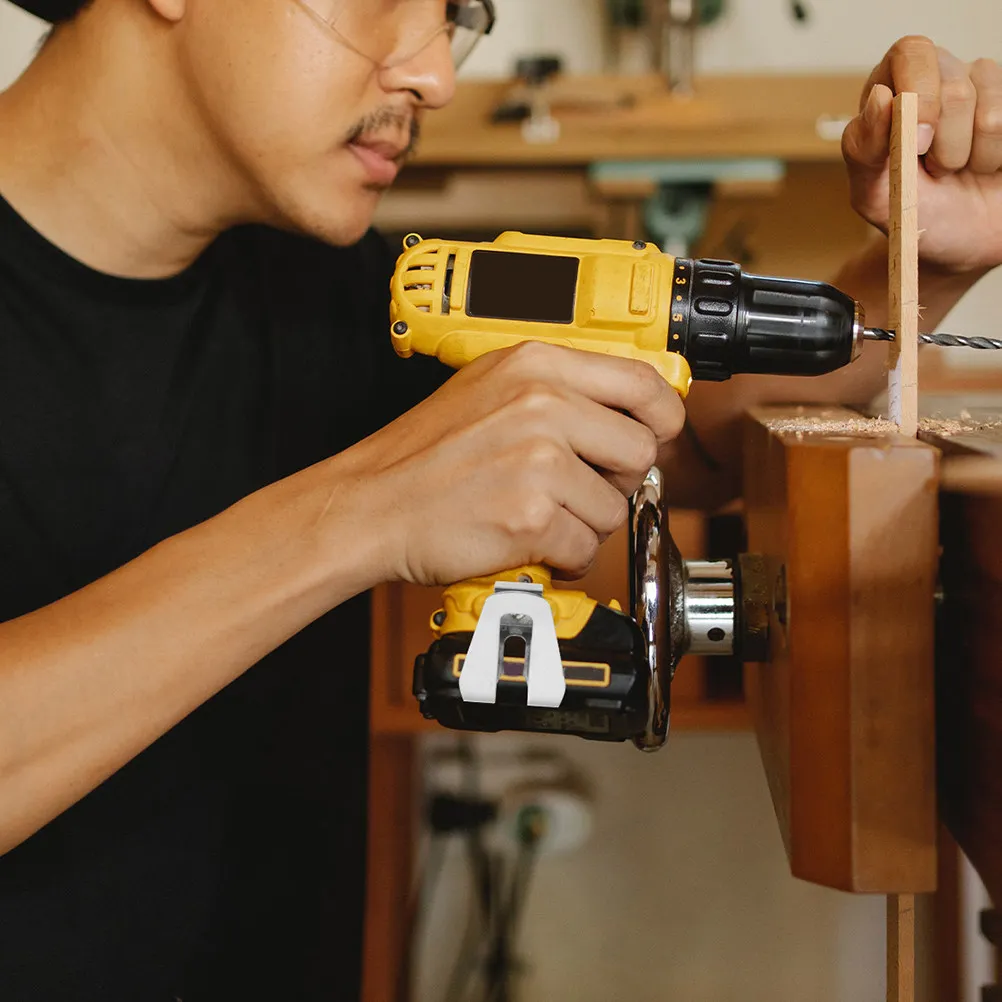 2Pcs Replacement Drill Driver Belt Hook Sturdy Metal Clip for Electric Drill Tool Belt Clip Hook Versatile Fit All Major Brands
2Pcs Replacement Drill Driver Belt Hook Sturdy Metal Clip for Electric Drill Tool Belt Clip Hook Versatile Fit All Major Brands