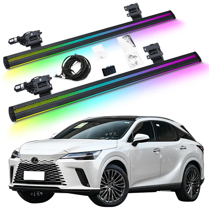 LED Colorful Lighting Electric Power Running Board Electric Side Steps for LEXUS RX 200 270 350 450 2010-2024
LED Colorful Lighting Electric Power Running Board Electric Side Steps for LEXUS RX 200 270 350 450 2010-2024