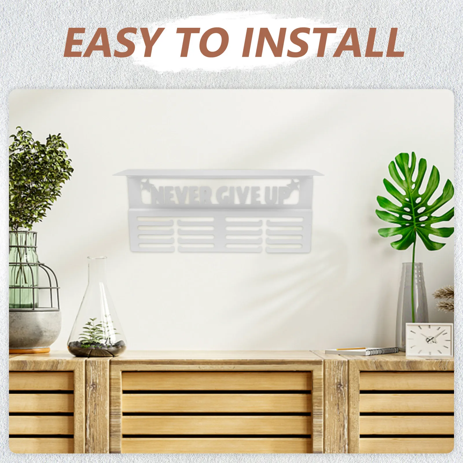 Настенный металлический держатель для медалей с крючками для наград, трофеев, лент и ключей, декоративный органайзер
Настенный металлический держатель для медалей с крючками для наград, трофеев, лент и ключей, декоративный органайзер