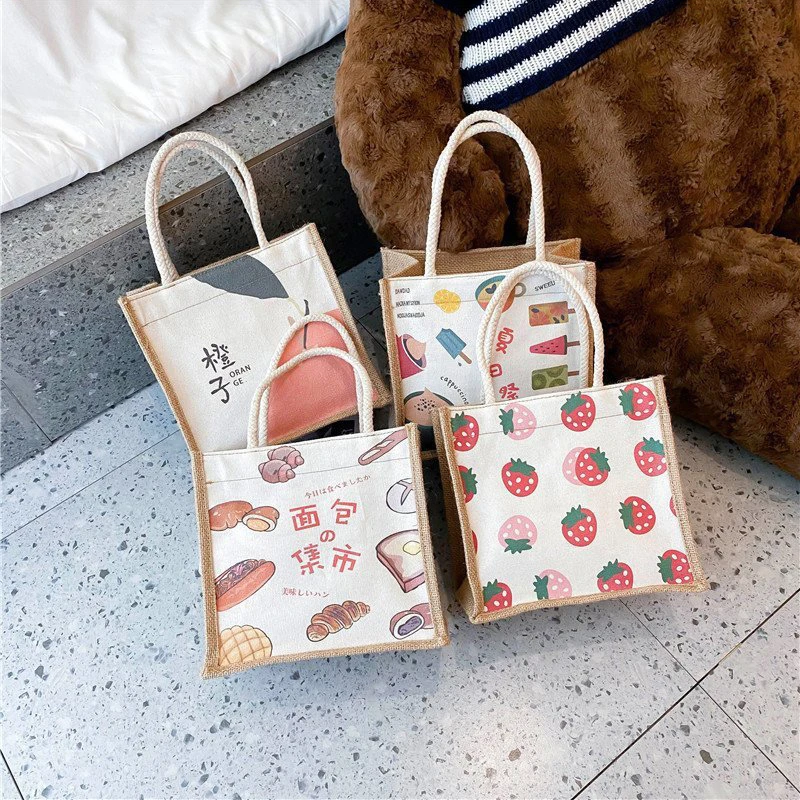 Linen Tote Bag Ethnic Style Canvas Bag Handbag Shopping Bags Makeup Bag Lunch Bag
Linen Tote Bag Ethnic Style Canvas Bag Handbag Shopping Bags Makeup Bag Lunch Bag