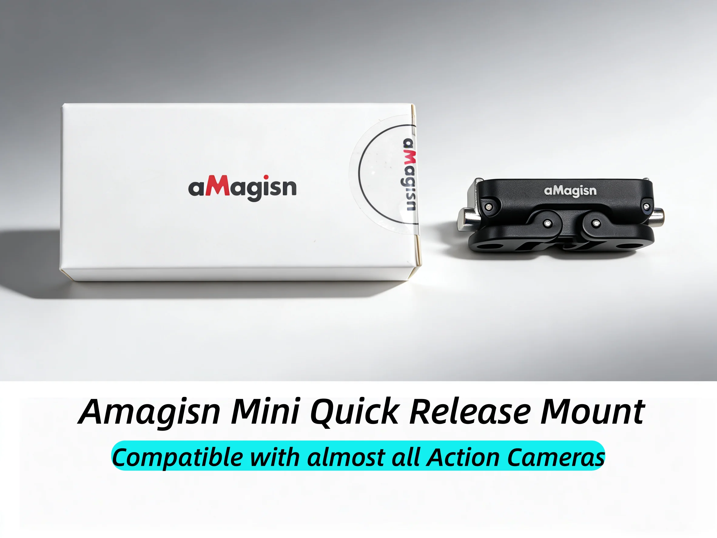 aMagisn Universal Metal Aluminum Alloy Magnetic Adapter Quick Release Set for GoPro Hero13/12/11/10/9/DJI/Insta360 X4/X5
aMagisn Universal Metal Aluminum Alloy Magnetic Adapter Quick Release Set for GoPro Hero13/12/11/10/9/DJI/Insta360 X4/X5