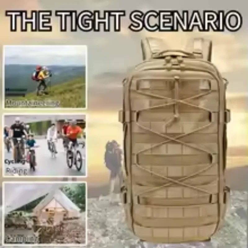Men's Tactical Backpack Outdoor Sports Mountaineering Hunting Bag Waterproof Multifunctional ravel Trekking Fishing Hiking Bag
Men's Tactical Backpack Outdoor Sports Mountaineering Hunting Bag Waterproof Multifunctional ravel Trekking Fishing Hiking Bag