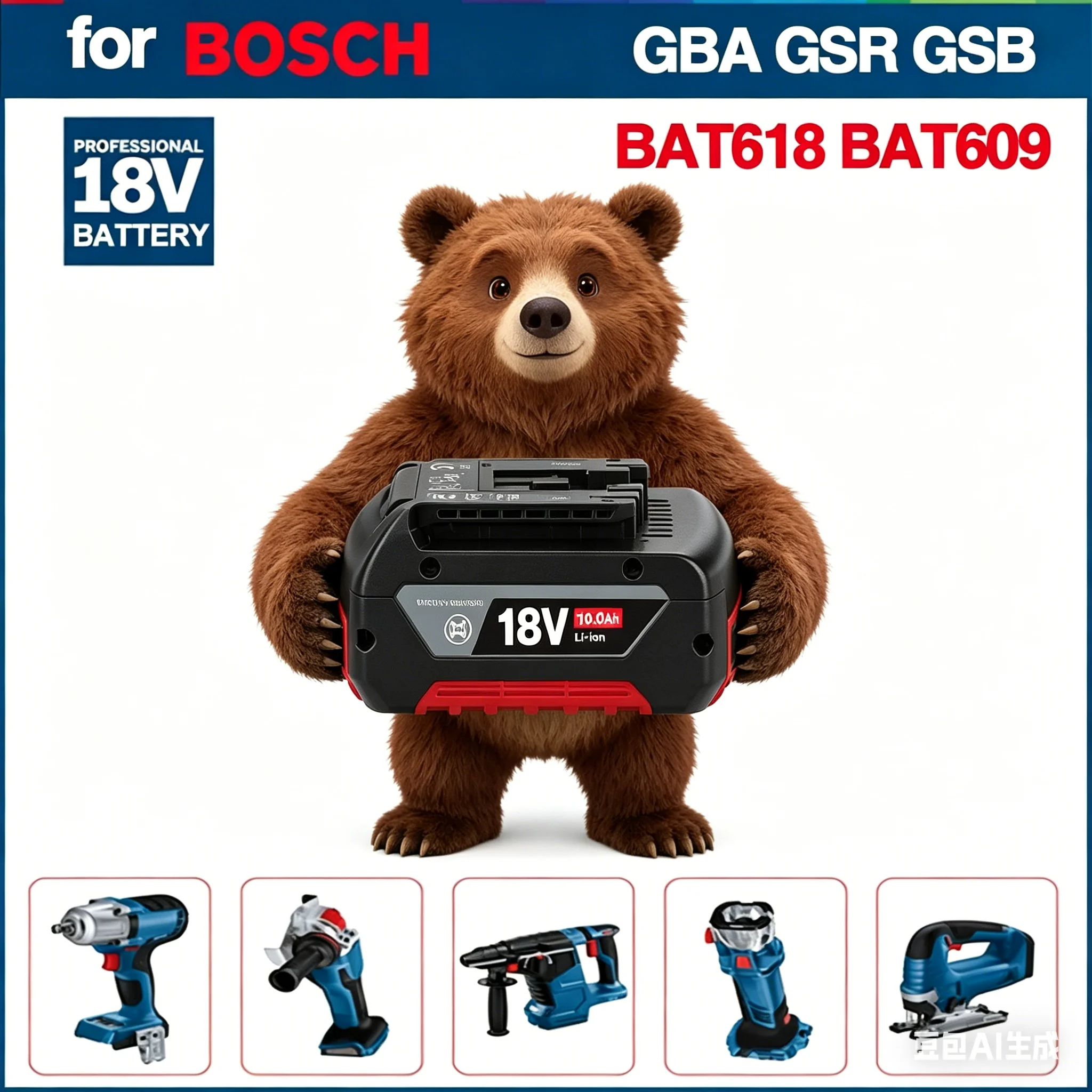 DHL For BOSCH 18V 6000mAh BAT609 BAT610 For Bosch 18V Professional 18V Li-ion Battery GBA18V GSR18V BAT618 BAT619 Drill Tool
DHL For BOSCH 18V 6000mAh BAT609 BAT610 For Bosch 18V Professional 18V Li-ion Battery GBA18V GSR18V BAT618 BAT619 Drill Tool
