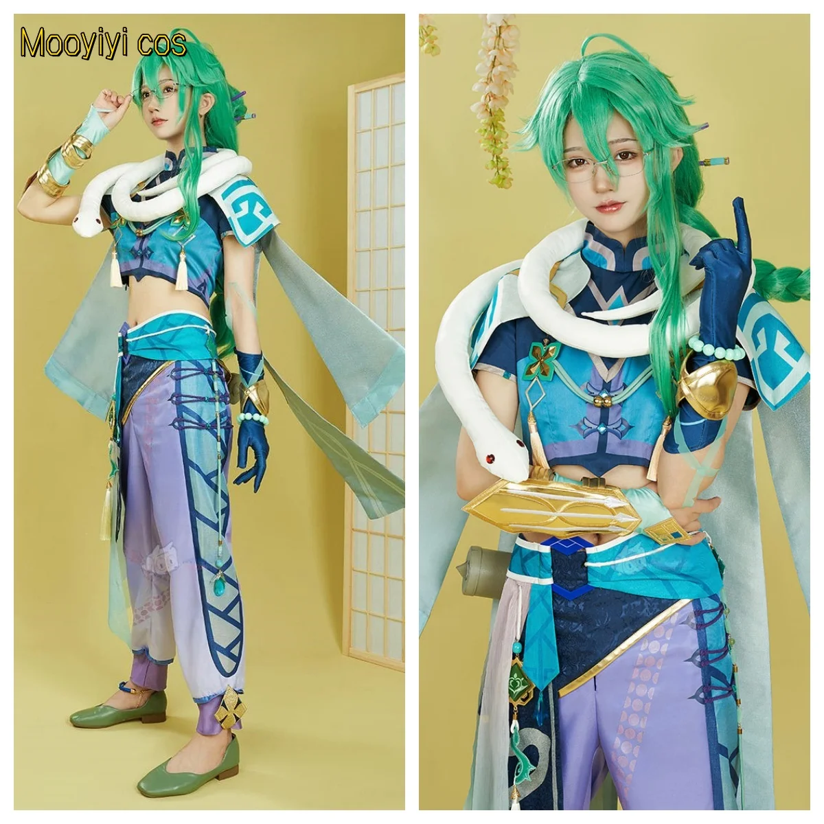 Новый Mooyiyi cos Genshin Impact Baizhu Косплей Костюм Хэллоуин Рождество Ролевая вечеринка Выставка комиксов Аниме S-XL
Новый Mooyiyi cos Genshin Impact Baizhu Косплей Костюм Хэллоуин Рождество Ролевая вечеринка Выставка комиксов Аниме S-XL