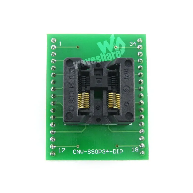 Makerseek SSOP16 TO DIP16 SKU 3238 Waveshare SSOP16 TO DIP16, Programmer Adapter,
Makerseek SSOP16 TO DIP16 SKU 3238 Waveshare SSOP16 TO DIP16, Programmer Adapter,