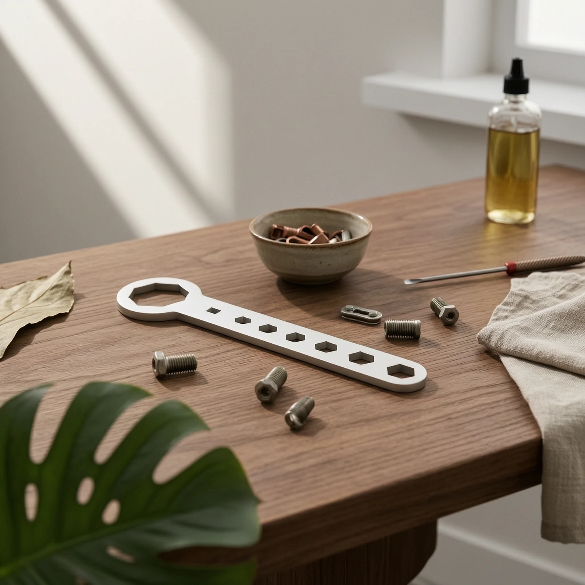 Top Cap Removal Wrench Hex Cutouts Shock Absorber Wrench Repair Tool Metal
Top Cap Removal Wrench Hex Cutouts Shock Absorber Wrench Repair Tool Metal