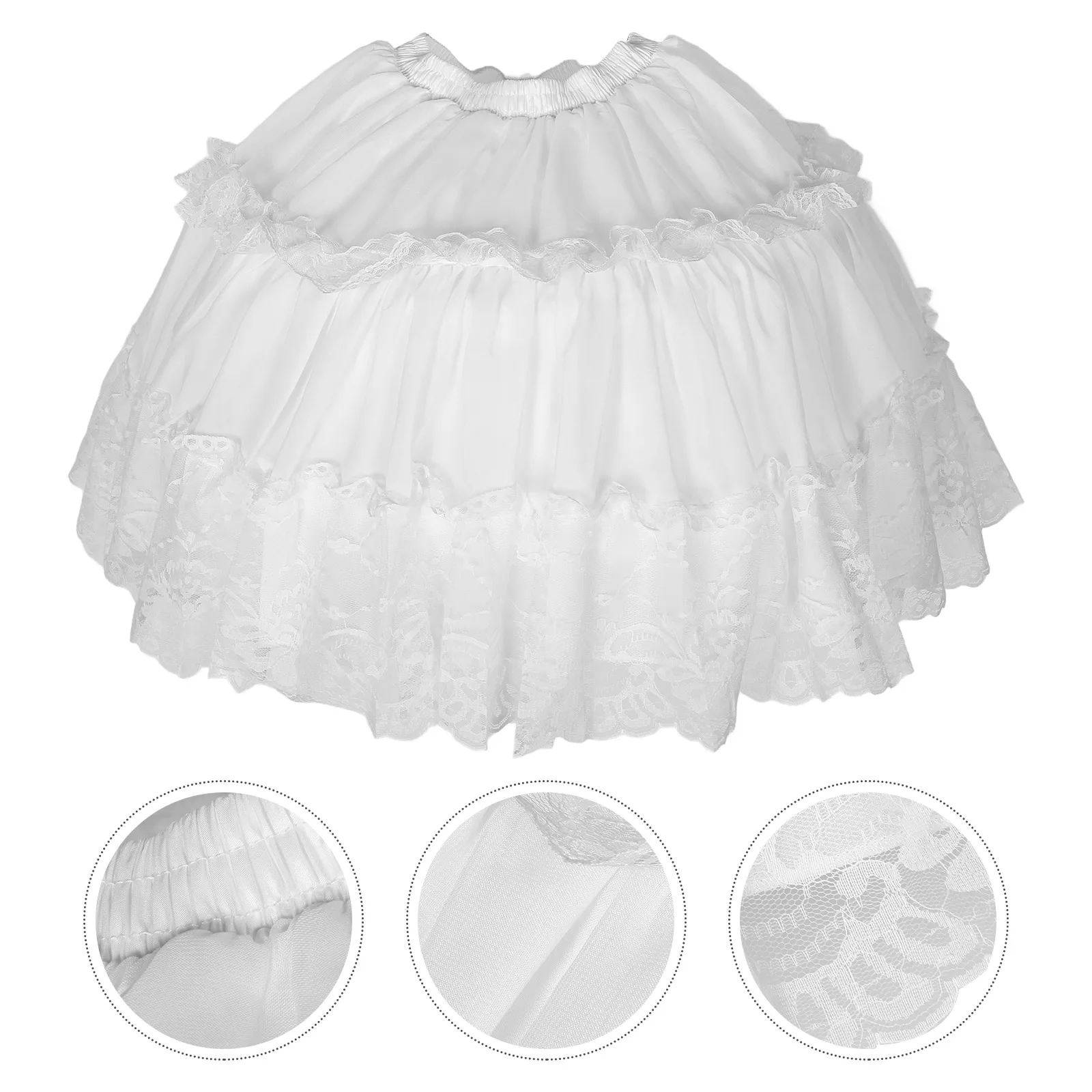 Adjustable Short Petticoat For Women Comfortable Lightweight Layered Polyester Bustle Undergarment Wedding Lolita Ruffle
Adjustable Short Petticoat For Women Comfortable Lightweight Layered Polyester Bustle Undergarment Wedding Lolita Ruffle