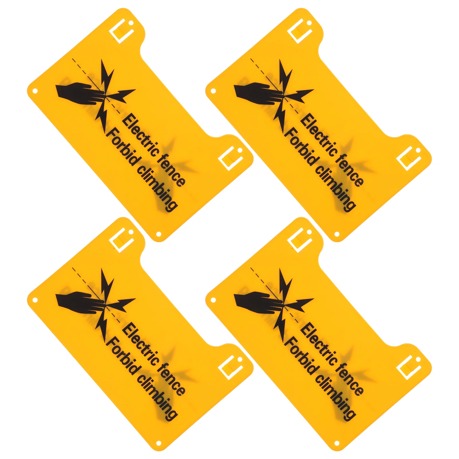 4pcs Electric Fence Hazard Signs High Voltage Warning Labels Electric Fence Caution Signs High Voltage Danger Notice for Farm an
4pcs Electric Fence Hazard Signs High Voltage Warning Labels Electric Fence Caution Signs High Voltage Danger Notice for Farm an