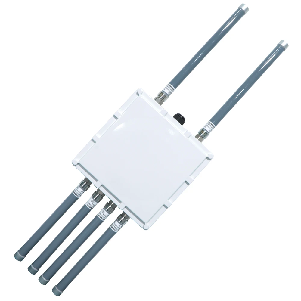 SERIALLINK Outside Waterproof IP68 5G Cellular WiFi6 5G CPE Pro Router 1x Nano SIM Card Slot 1X1000M LAN Ports External Antennas
SERIALLINK Outside Waterproof IP68 5G Cellular WiFi6 5G CPE Pro Router 1x Nano SIM Card Slot 1X1000M LAN Ports External Antennas