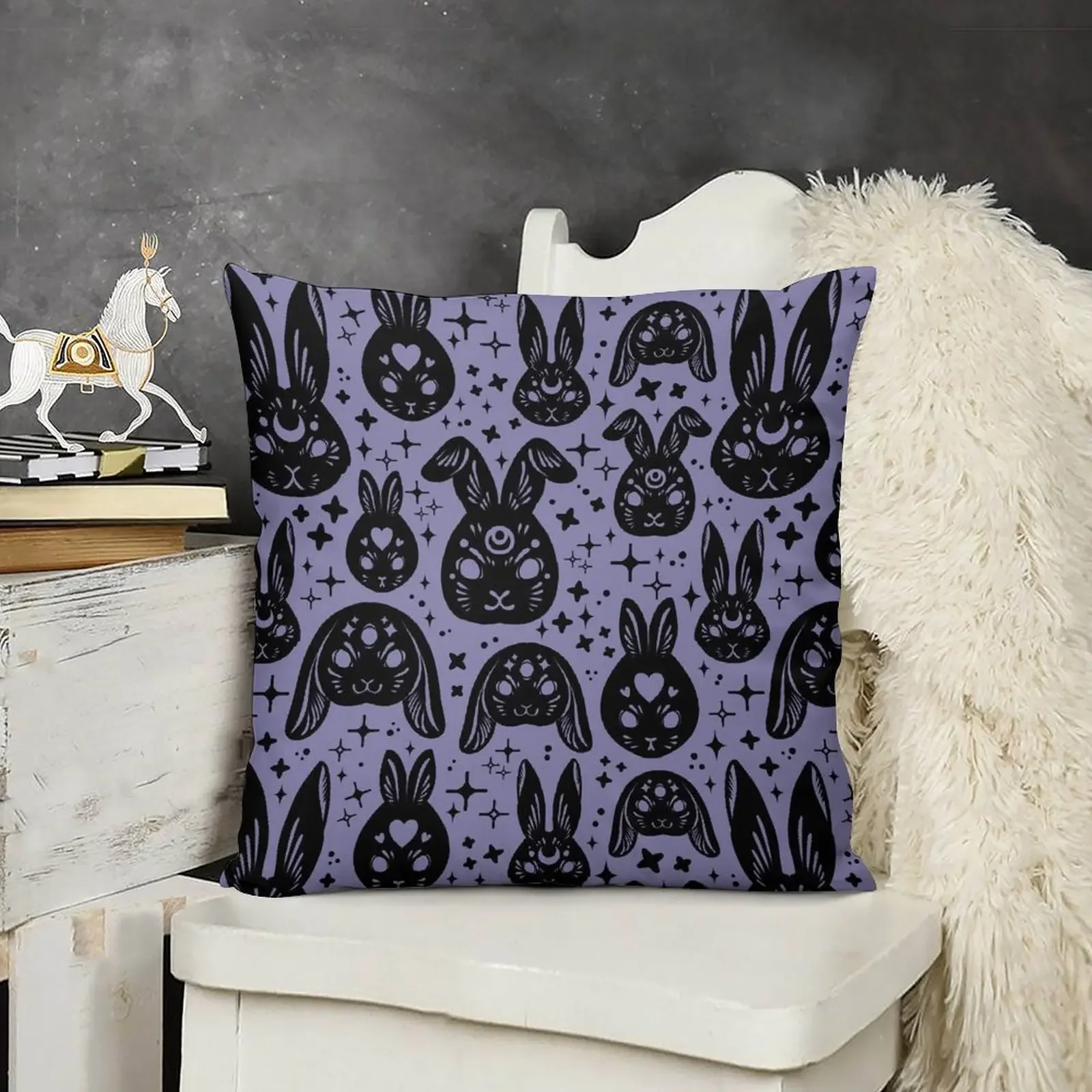 Black Rabbit Pattern Throw Pillow Pillow Cover Christmas Covers For Cushions autumn pillowcase pillow
Black Rabbit Pattern Throw Pillow Pillow Cover Christmas Covers For Cushions autumn pillowcase pillow