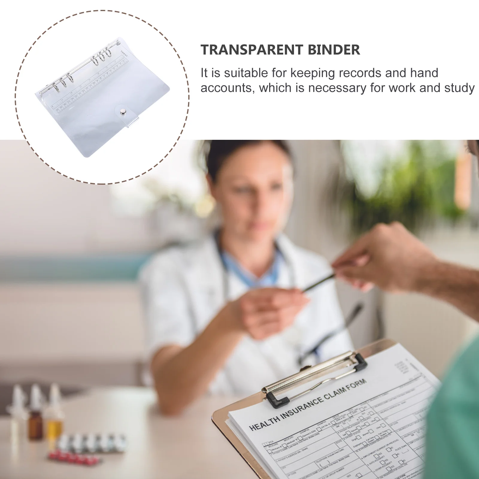 2Pcs A5 PVC Notebook Cover Transparent Snap Button Closure Non Slip PVC Notepad Cover Notepad Binder Planner Binder
2Pcs A5 PVC Notebook Cover Transparent Snap Button Closure Non Slip PVC Notepad Cover Notepad Binder Planner Binder