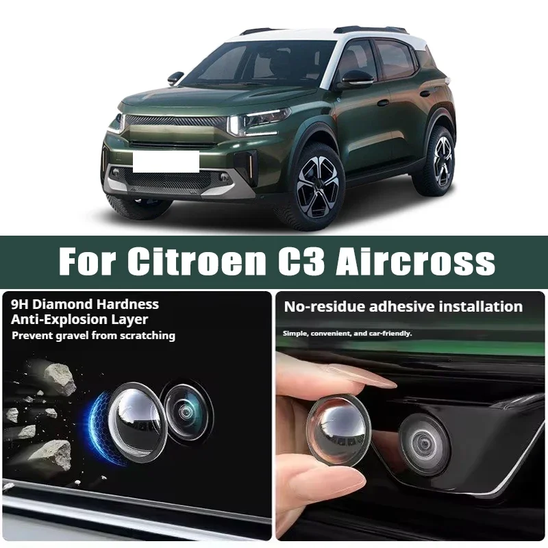 Car Camera Lens Protector 2PCS Rear View Camera Cover 360° Protection Anti Scratch Waterproof For Citroen C3 Aircross
Car Camera Lens Protector 2PCS Rear View Camera Cover 360° Protection Anti Scratch Waterproof For Citroen C3 Aircross