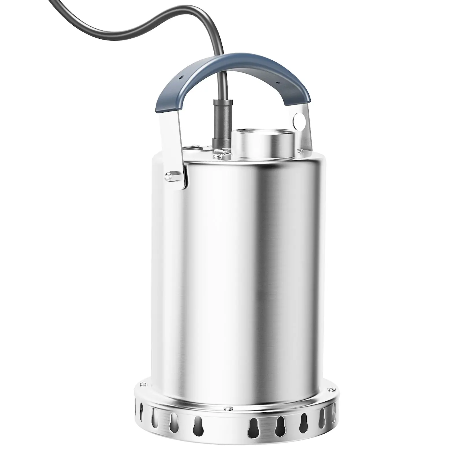1HP 3700GPH Stainless Steel Sump Pump Submersible Pump Portable Transfer Electric Water Pumps with Adapters for Hot Tub, Standing Water, Pools, Boats, Gardens, and Ponds—Includes 16.4-foot Power Cord
1HP 3700GPH Stainless Steel Sump Pump Submersible Pump Portable Transfer Electric Water Pumps with Adapters for Hot Tub, Standing Water, Pools, Boats, Gardens, and Ponds—Includes 16.4-foot Power Cord