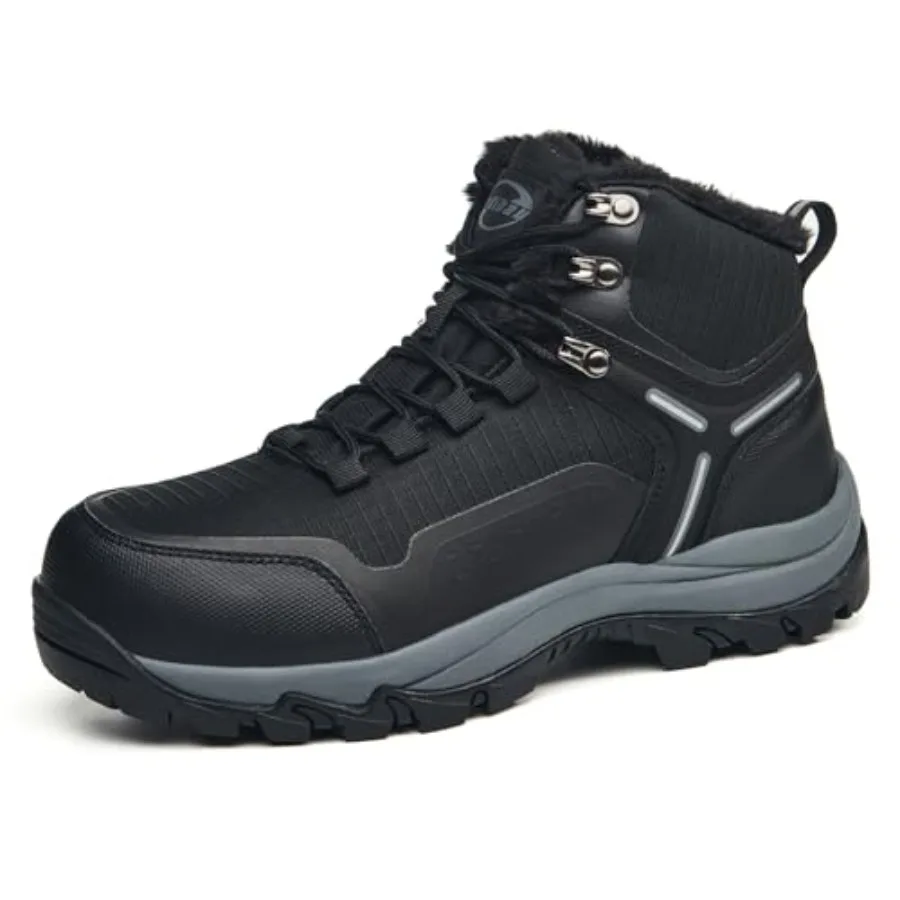 Snow Boots for Women Waterproof Ankle Booties Winter Hiking Boot Durable Warm Fur Lined Boot Non-Slip Warm Climbing Shoes Walki
Snow Boots for Women Waterproof Ankle Booties Winter Hiking Boot Durable Warm Fur Lined Boot Non-Slip Warm Climbing Shoes Walki