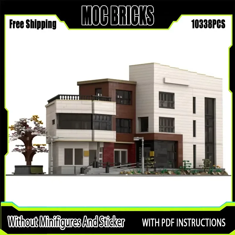 Moc Building Bricks Модель с видом на улицу Ulsan Технология культурного центра Модульные блоки Подарки Игрушки для детей Наборы для самостоятельной сборки
Moc Building Bricks Модель с видом на улицу Ulsan Технология культурного центра Модульные блоки Подарки Игрушки для детей Наборы для самостоятельной сборки