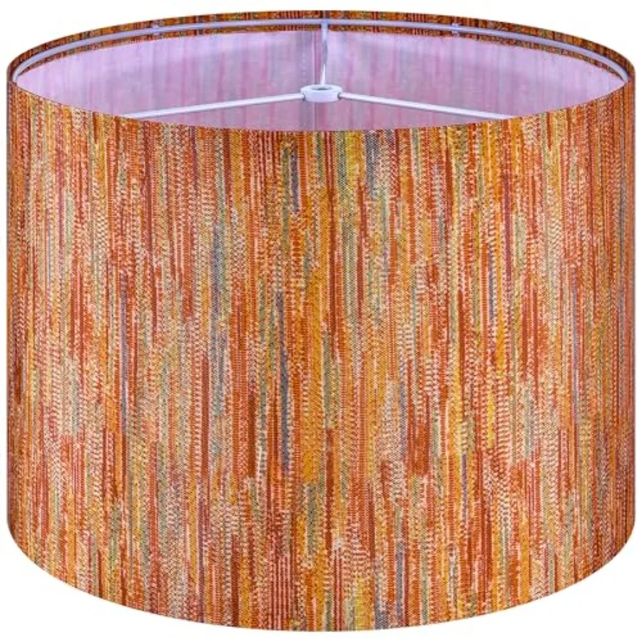 Large Stripe Drum Lamp Shade Chroma Red-6"x6"x" Spider -Bohemia Style Replacement Lampshade for Table, Floor and Bedside Lamps
Large Stripe Drum Lamp Shade Chroma Red-6"x6"x" Spider -Bohemia Style Replacement Lampshade for Table, Floor and Bedside Lamps