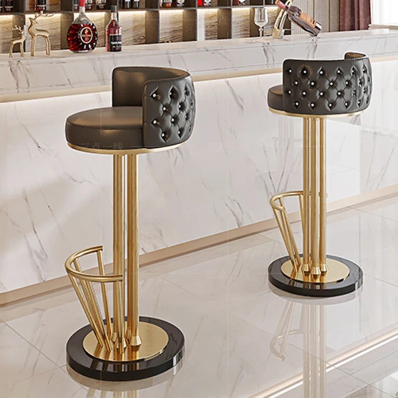 Swivel Bar Chairs Stool Industrial Office Gaming Soft Chair Backrest Upholstered Mobile Muebles De La Sala Luxury Bar Stool
Swivel Bar Chairs Stool Industrial Office Gaming Soft Chair Backrest Upholstered Mobile Muebles De La Sala Luxury Bar Stool