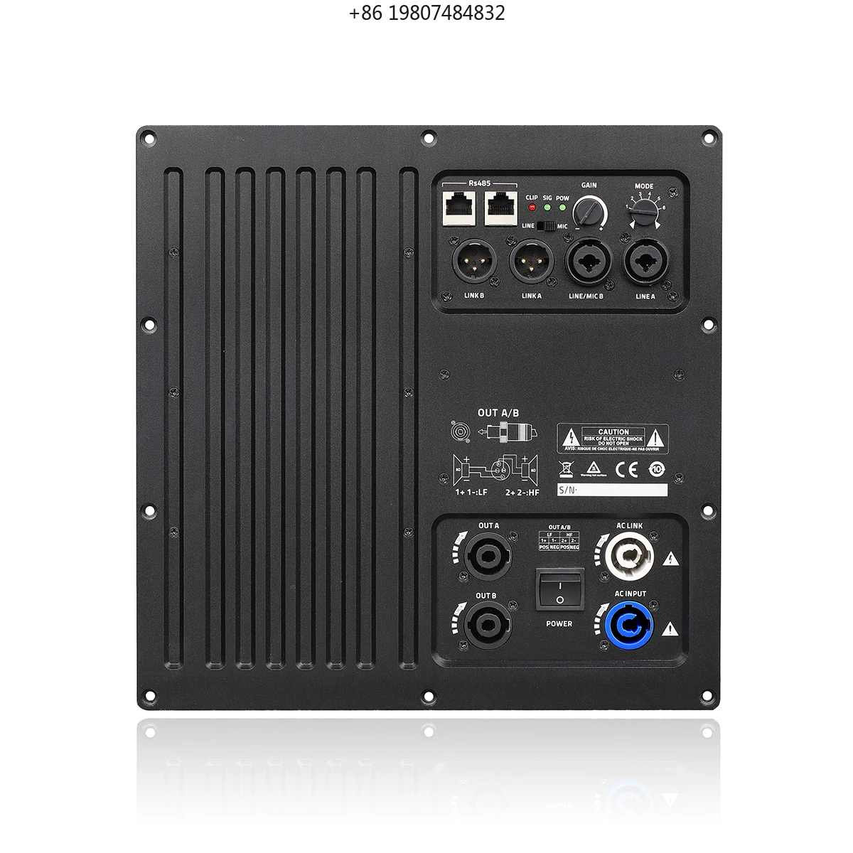 Subwoofer Speaker Class d Power Amplifier Channels Active Amplifier Module with DSP 2*400W 1*1200W for
Subwoofer Speaker Class d Power Amplifier Channels Active Amplifier Module with DSP 2*400W 1*1200W for