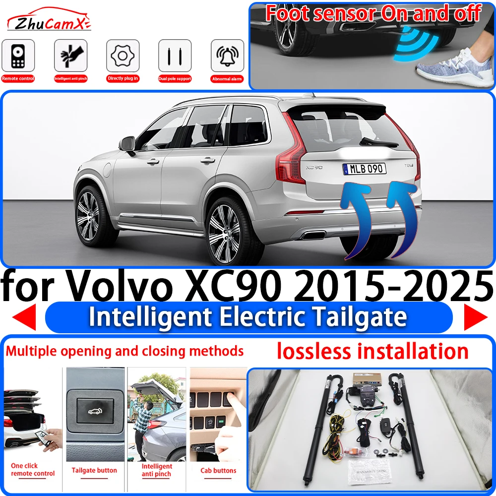 ZhuCamX for Volvo XC90 2015-2025 OEM Power Liftgate Trunk Electric Suction Tailgate Intelligent Tail Gate Lift Strut System
ZhuCamX for Volvo XC90 2015-2025 OEM Power Liftgate Trunk Electric Suction Tailgate Intelligent Tail Gate Lift Strut System