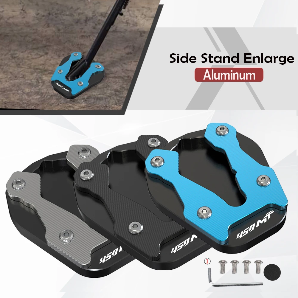 For CFMOTO 450MT MT450 450 MT 2024 2025 Motorcycle CNC Kickstand Enlarge Plate Foot Side Stand Enlarger Extension Support Pad
For CFMOTO 450MT MT450 450 MT 2024 2025 Motorcycle CNC Kickstand Enlarge Plate Foot Side Stand Enlarger Extension Support Pad