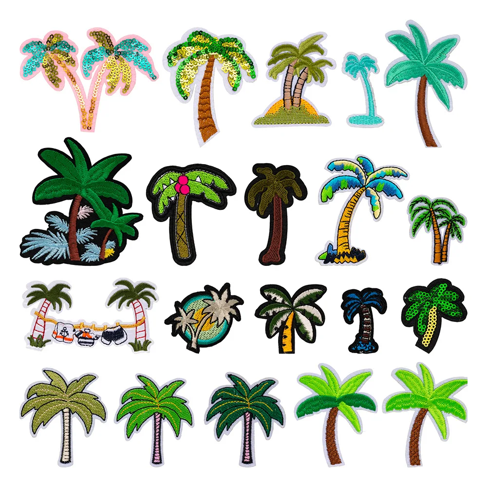 Sequin Cotton Coconut Tree Plant Embroidery Patch DIY Hat Backpack T-shirt Iron on Patches Sewing Sticker Applique Decor Repair
Sequin Cotton Coconut Tree Plant Embroidery Patch DIY Hat Backpack T-shirt Iron on Patches Sewing Sticker Applique Decor Repair