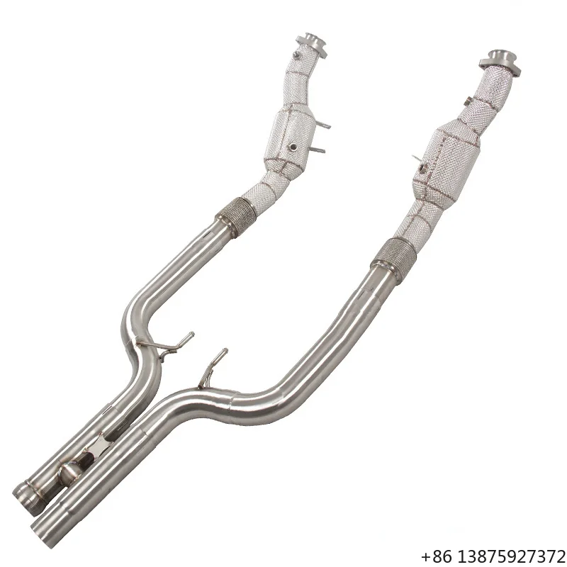 Customized Stainless Steel Exhaust Pipe for W222 S63 Head Section Loud Exhaust Front Pipe with Downpipe
Customized Stainless Steel Exhaust Pipe for W222 S63 Head Section Loud Exhaust Front Pipe with Downpipe