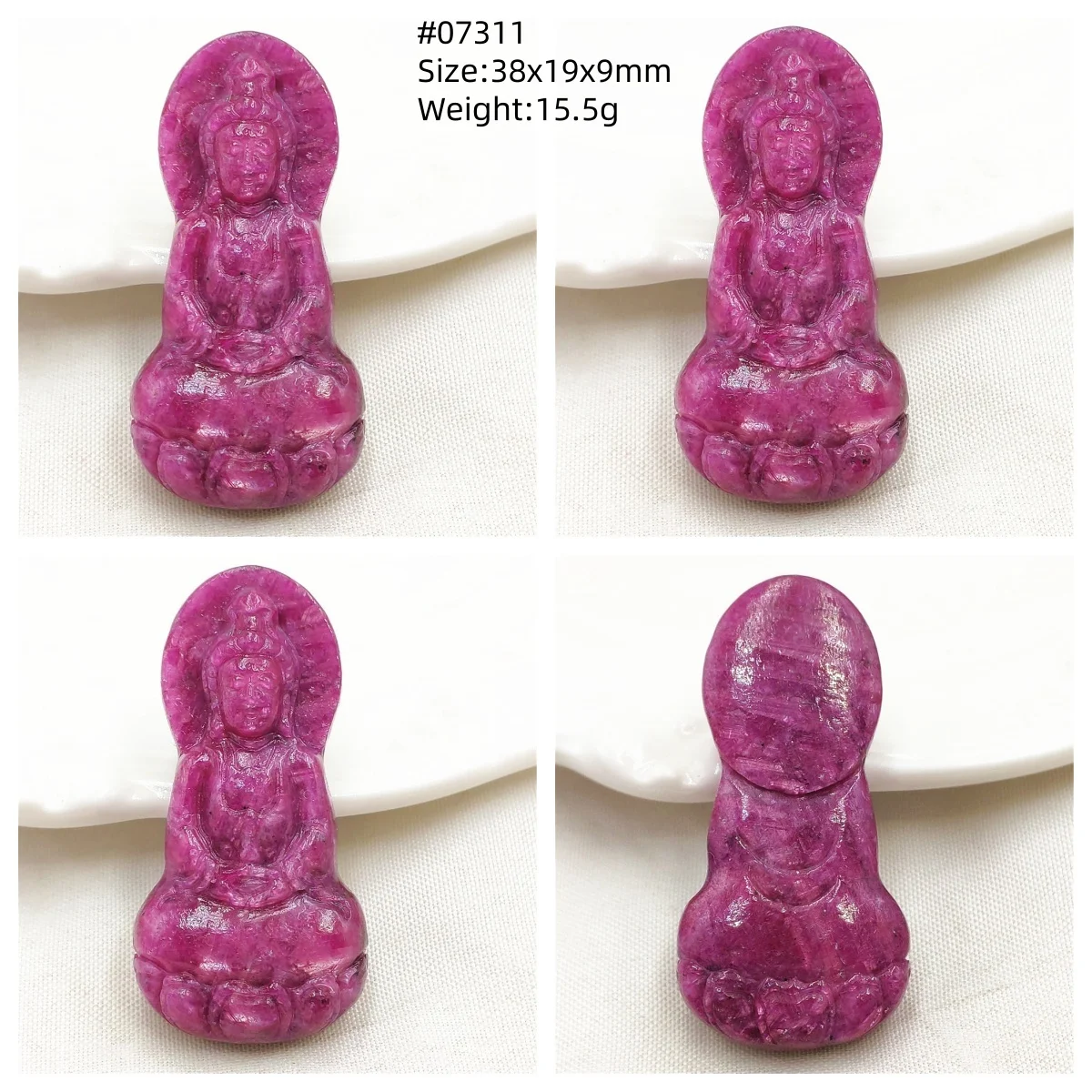 Natural Red Ruby Guanyin Pendant Star Light For Women Men The Buddha Red Ruby Necklace Gemstone Fashion Jewelry AAAAAA
Natural Red Ruby Guanyin Pendant Star Light For Women Men The Buddha Red Ruby Necklace Gemstone Fashion Jewelry AAAAAA