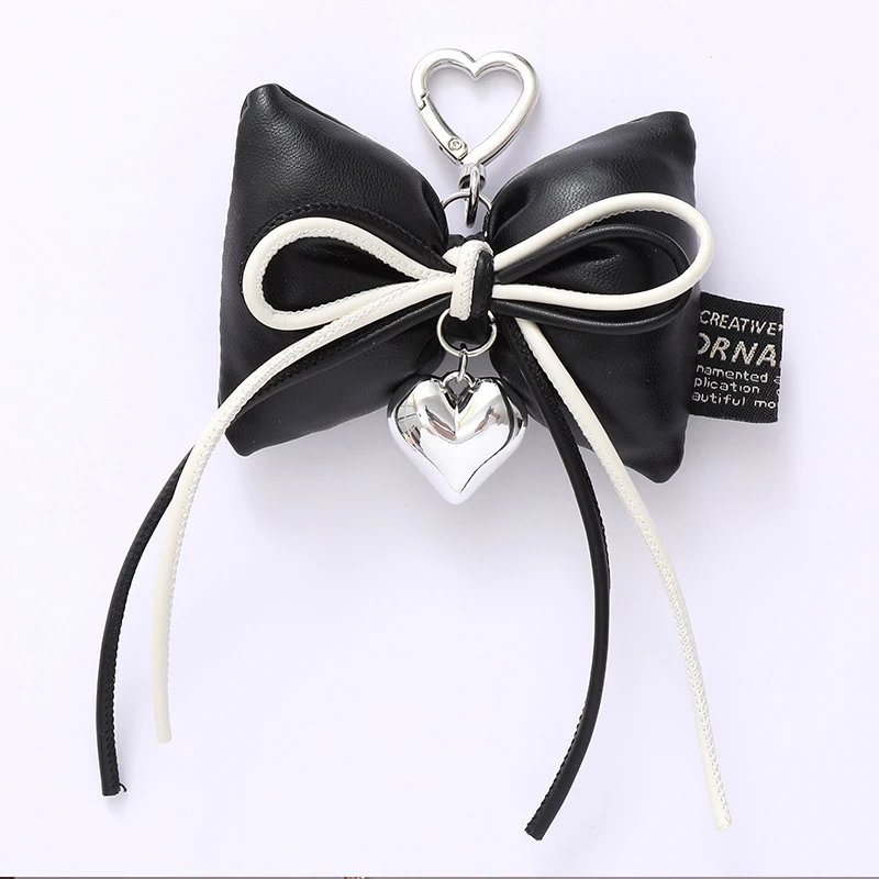 Creative Leather Bow Heart Bag Pendant Fashion Keychain Bag Hanging Decoration Mobile Phone Key Ring Ornament Bag Accessories
Creative Leather Bow Heart Bag Pendant Fashion Keychain Bag Hanging Decoration Mobile Phone Key Ring Ornament Bag Accessories
