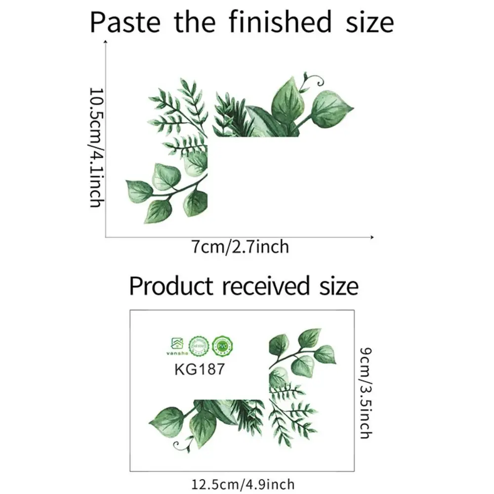 Elegant Plant Flower Switch Sticker Flower Long Lasting Green Leaves Plants Sticker Self-adhesive Not Fade Living Room
Elegant Plant Flower Switch Sticker Flower Long Lasting Green Leaves Plants Sticker Self-adhesive Not Fade Living Room