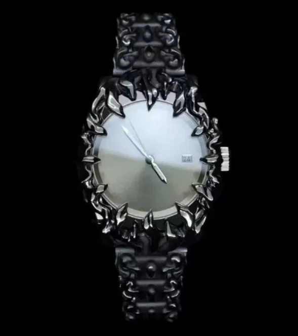 Часы Claw: Премиальные винтажные металлические часы с геометрическим дизайном, эксклюзивные высококачественные нишевые часы в стиле хип-хоп
Часы Claw: Премиальные винтажные металлические часы с геометрическим дизайном, эксклюзивные высококачественные нишевые часы в стиле хип-хоп