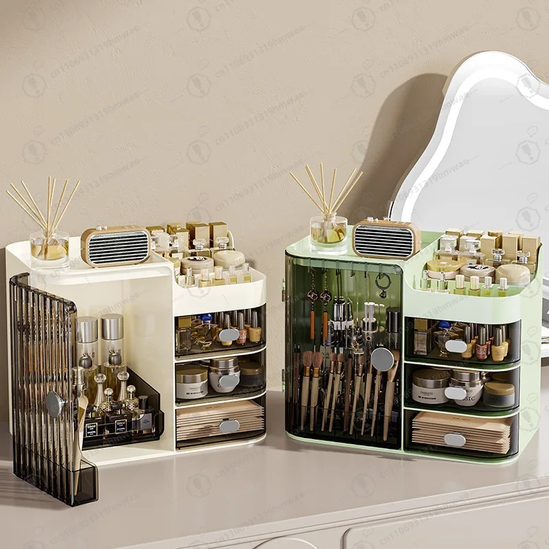 Multifunctional Drawer Transparent Plastic Cosmetic Storage Box Desktop Organizer
Multifunctional Drawer Transparent Plastic Cosmetic Storage Box Desktop Organizer
