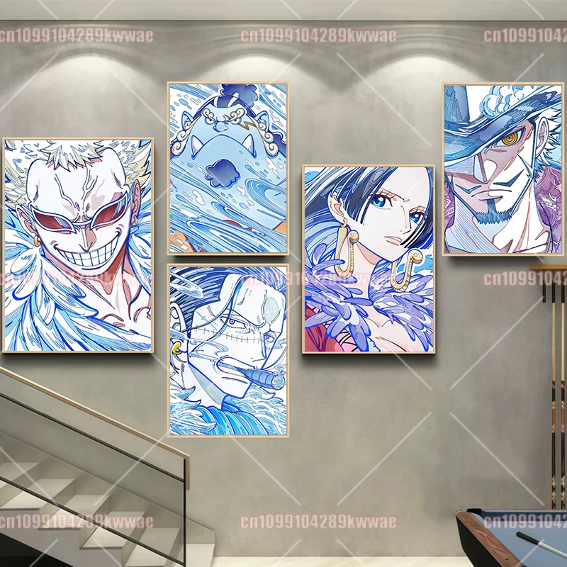 High Definition One Piece Poster Classic Character Canvas Painting Hancock Jinbe Home Wall Creative Decoration Hanging Painting
High Definition One Piece Poster Classic Character Canvas Painting Hancock Jinbe Home Wall Creative Decoration Hanging Painting