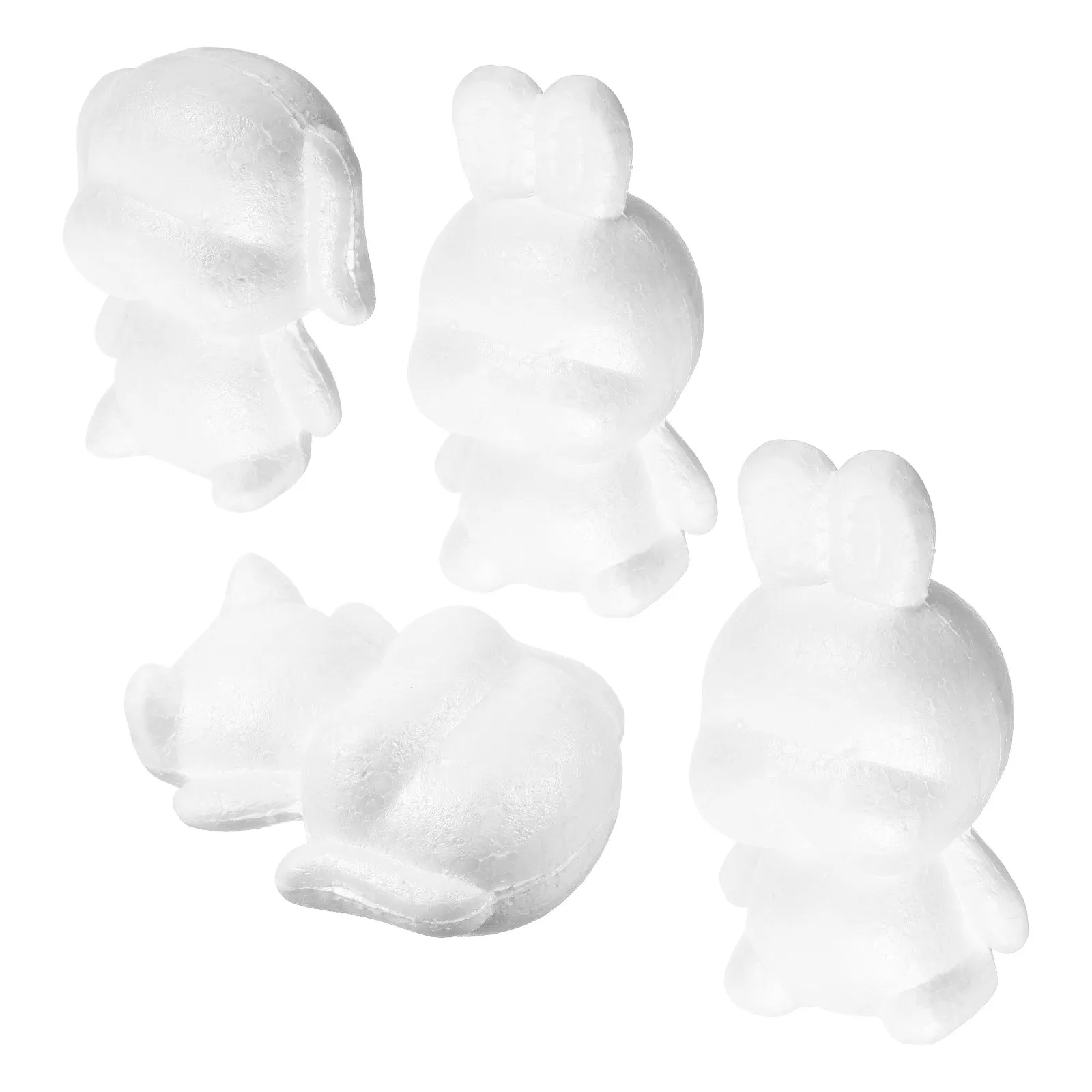 Набор для творчества из 4 фигурок животных из пенопласта: белые заготовки кроликов и собак для самостоятельной росписи, декорации, праздничные поделки, креативные принадлежности
Набор для творчества из 4 фигурок животных из пенопласта: белые заготовки кроликов и собак для самостоятельной росписи, декорации, праздничные поделки, креативные принадлежности