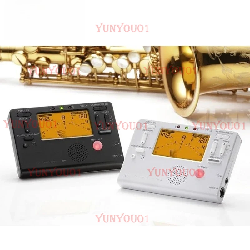 TM60C TM60 Tuner Metronome Tube/guitar/ukulele/saxophone/violin/flute Tuner Universal Metronome CM300 Available for Selection
TM60C TM60 Tuner Metronome Tube/guitar/ukulele/saxophone/violin/flute Tuner Universal Metronome CM300 Available for Selection