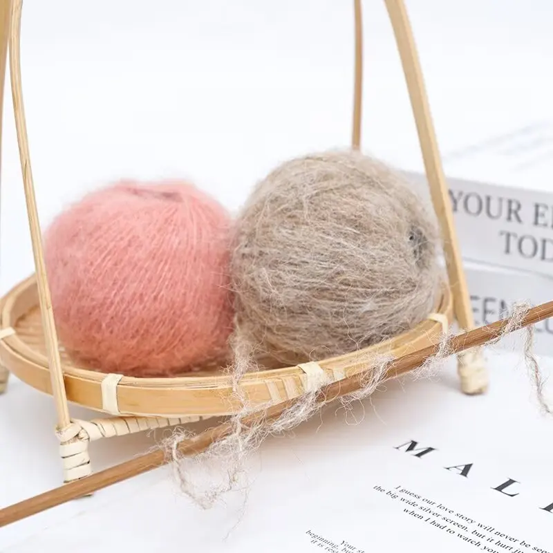 250g long haired mohair yarn handmade DIY weaving material for knitting sweaters, scarves, hats, and decorative yarn
250g long haired mohair yarn handmade DIY weaving material for knitting sweaters, scarves, hats, and decorative yarn